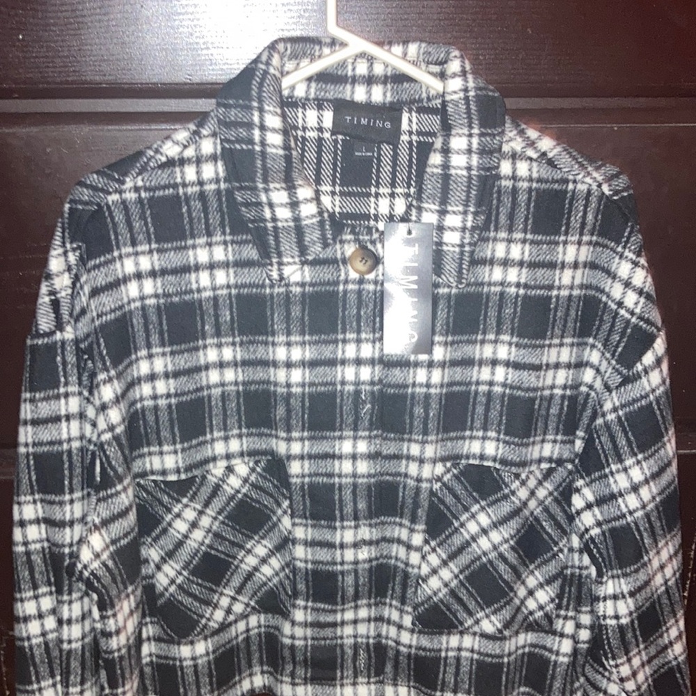 New black and white jacket